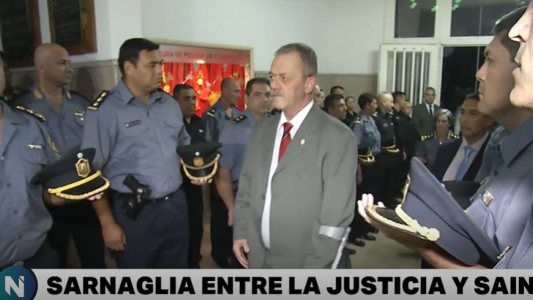 Sarnaglia, entre la Justicia y Sain