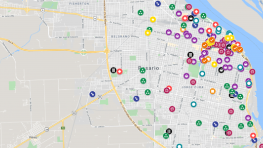 Presentan el Mapa de Marcas de Memoria en Rosario