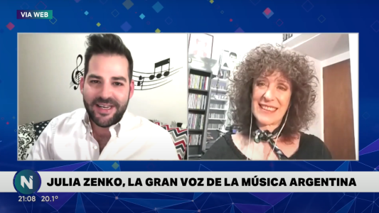 Julia Zenko, la gran voz de la música argentina, en concierto: "Vamos a hablar mucho de amor"