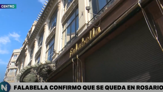 Falabella confirmó que, por ahora, se queda en Rosario