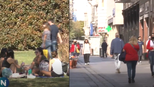 Llegó el calor y los rosarinos salieron a la calle en el peor momento de la pandemia