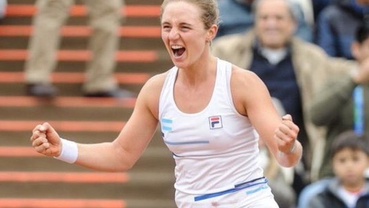 Nadia Podoroska: "Estoy en mi mejor momento"