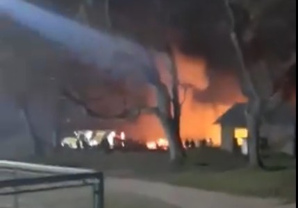 Noche de furia en Sauce Viejo por el fuego sin control en la zona