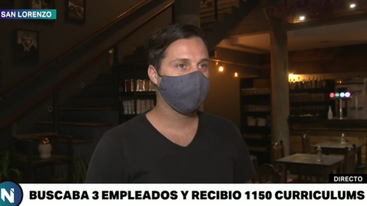 San Lorenzo: ofreció tres empleos y recibió más de 1150 currículums