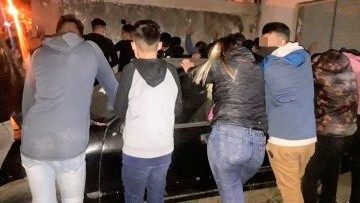 Fiesta clandestina en zona sur con casi 60 detenidos