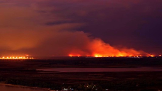 "Apagar un incendio en el Delta del Paraná cuesta 20 millones por día", aseguró Cabandié