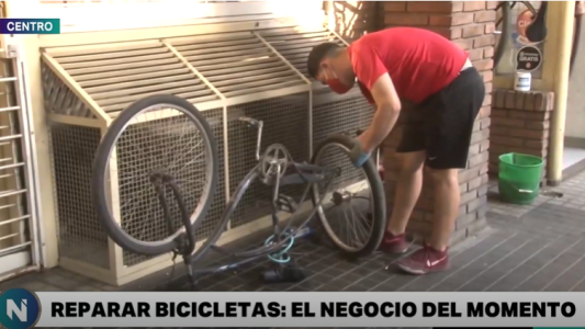 Reparar bicicletas, el negocio de la pandemia