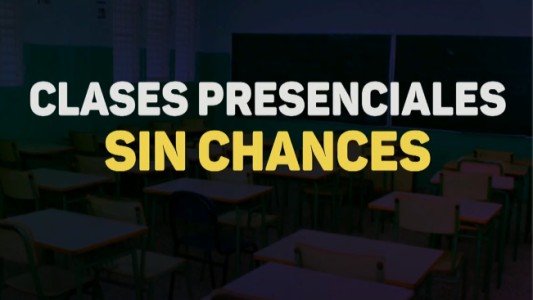 Sin chances para el retorno de las clases presenciales en el sur de la Provincia