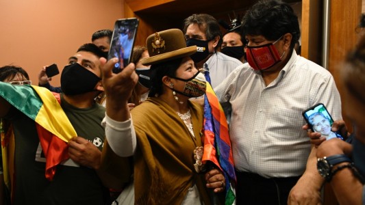 Evo Morales celebró el triunfo electoral: "Vamos a levantar a Bolivia"