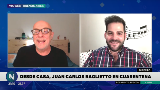 Juan Carlos Baglietto: "No se puede parar, nosotros somos gente que está acostumbrada a estar activa"