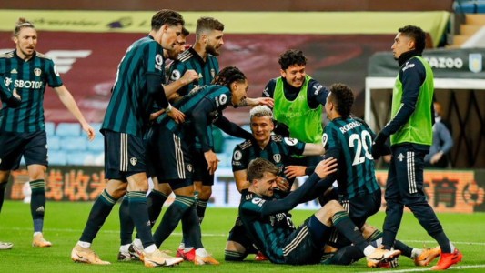 El Leeds de Bielsa tuvo a un Bamford brillante y goleó a Aston Villa