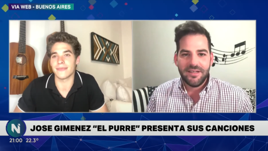 'El Purre' presenta sus canciones: "Con la pandemia empecé a componer"