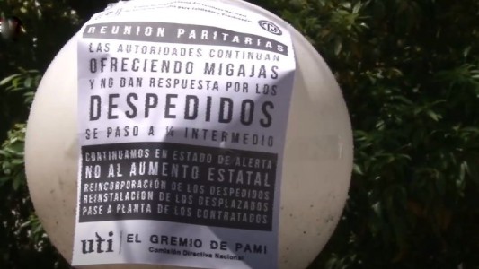 Trabajadores del PAMI II en alerta por despidos