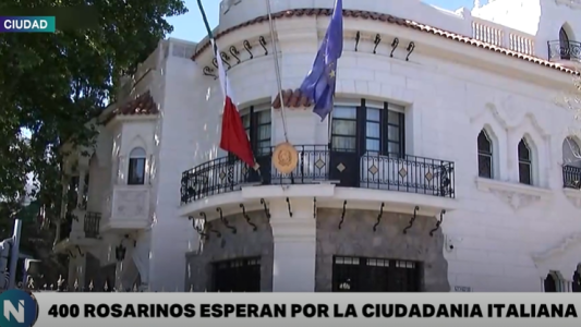 Más de 400 rosarinos reclaman por la ciudadanía Italiana