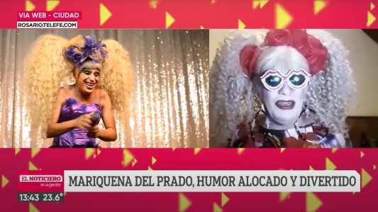 Mariquena Del Prado, humor alocado y divertido