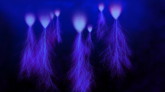 La NASA detectó destellos de luz en forma de "duendes" o "elfos" en Júpiter