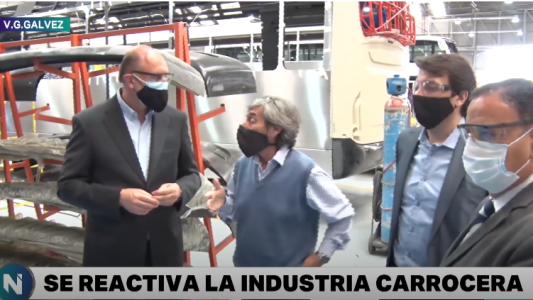 Se reactiva la industria carrocera en Santa Fe: La Rioja invirtió casi diez millones de dólares