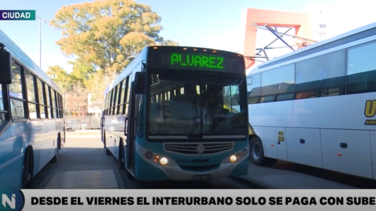 Transporte interurbano: cambios de recorrido y utilización de la tarjeta SUBE