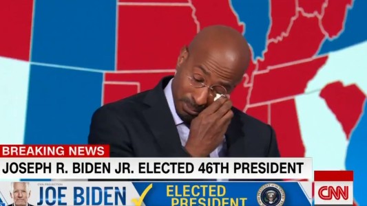 El emotivo mensaje de un columnista de TV tras el triunfo de Biden: "Hoy es más fácil ser padre"