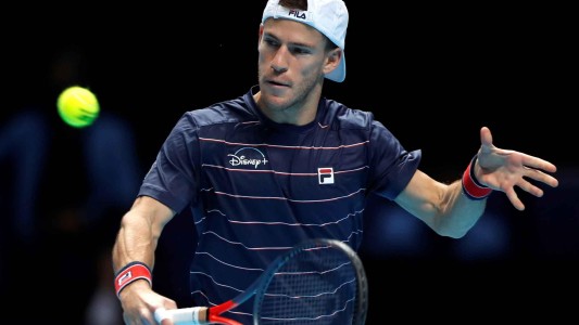 Schwartzman perdió con Djokovic en su debut en el Masters de Londres