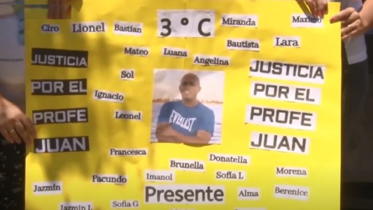 Conmovedora despedida en el colegio Boneo al docente que murió tras sufrir un violento asalto