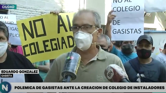 Polémica entre los gasistas ante la creación de colegio de instaladores