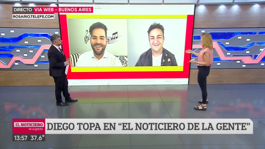 Topa celebra la Navidad con los más chicos: "Los voy a acompañar desde una manera distinta"