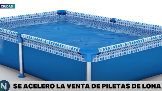Explotó la venta de piletas de lona y ya casi no hay stock en Rosario