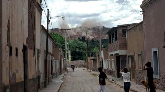 Fuerte sismo en Jujuy: hubo desmoronamientos en la Quebrada de Humahuaca