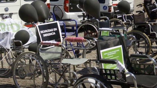 En una jornada especial, reclamaron el fin del "ajuste en discapacidad"