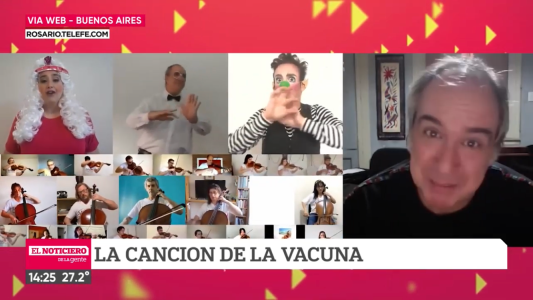 “La canción de la vacuna”, de María Elena Walsh, por 80 músicos homenaje a los médicos