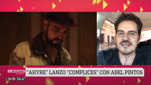 Ahyre junto a Abel Pintos lanzaron "Cómplices": "No podía haber sido otro el invitado"