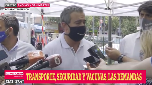 Javkin anunció el cronograma de vacunación en la ciudad