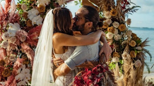 Diego Torres se casó con Débora Bello