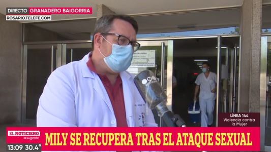 Violación en Ludueña: Mily se recupera favorablemente y pronto le darán el alta