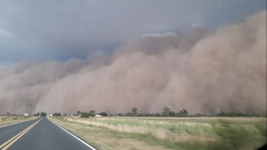 Video: Impactante temporal en La Pampa