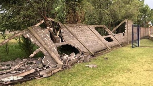 Temporal en Córdoba: caída de árboles y cortes de luz por el fuerte viento