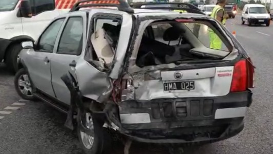 Accidente en avenida Circunvalación: una mujer herida