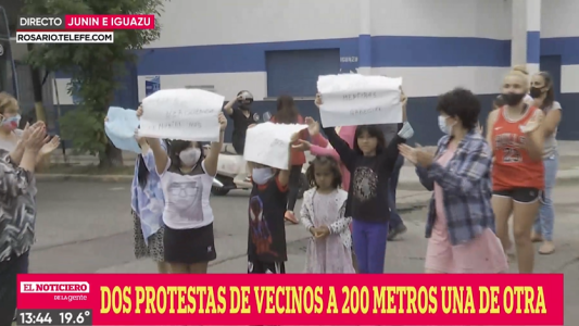 Barrio Industrial: los vecinos salieron a la calle tras dos días sin luz