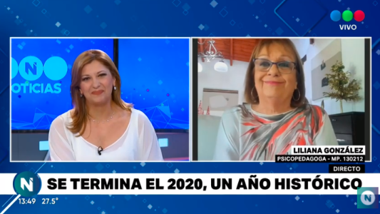La emotiva carta de la psicopedagoga Liliana González al 2020