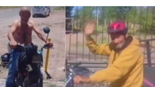 Desde San Nicolás a Bariloche en ciclomotor: la travesía de un hombre de 80 años que quedó varado