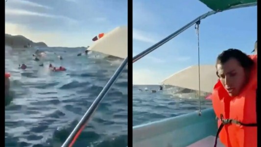 México: susto en Puerto Vallarta al hundirse una embarcación donde viajaban 60 turistas