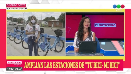 Mi Bici tu bici: estrenaron una nueva estación en el distrito Oeste