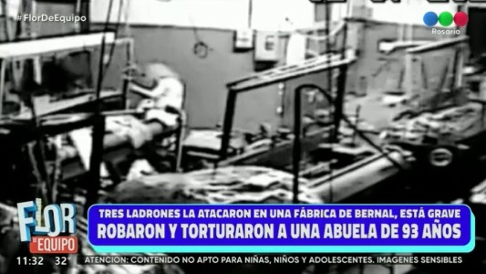 Robaron y torturaron a una abuela de 93 años