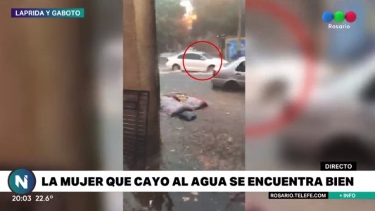 Una mujer “desapareció” en plena tormenta