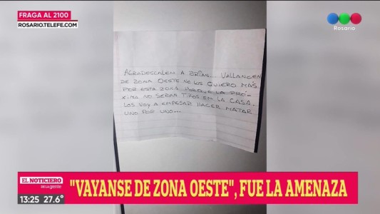 Miedo en zona oeste: 9 tiros y una nota amenazante en una casa de familia