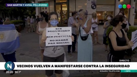 Unidos por la inseguridad: nueva marcha de vecinos en el macrocentro