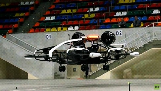 Moscú: Prueban transporte aéreo autónomo para personas