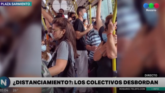 ¿El viajar es un placer? Reclamo de pasajeros por colectivos colmados