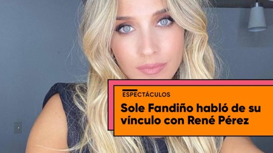 Soledad Fandiño habló sobre su vínculo con René Pérez